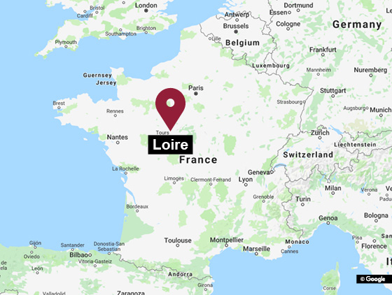 France - Frankrijk Saumur Soliterre Saumur 2019 | Witte |