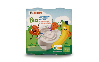 Delhaize Bio Yaourt Fraise Banane Bio Www Delhaize Be