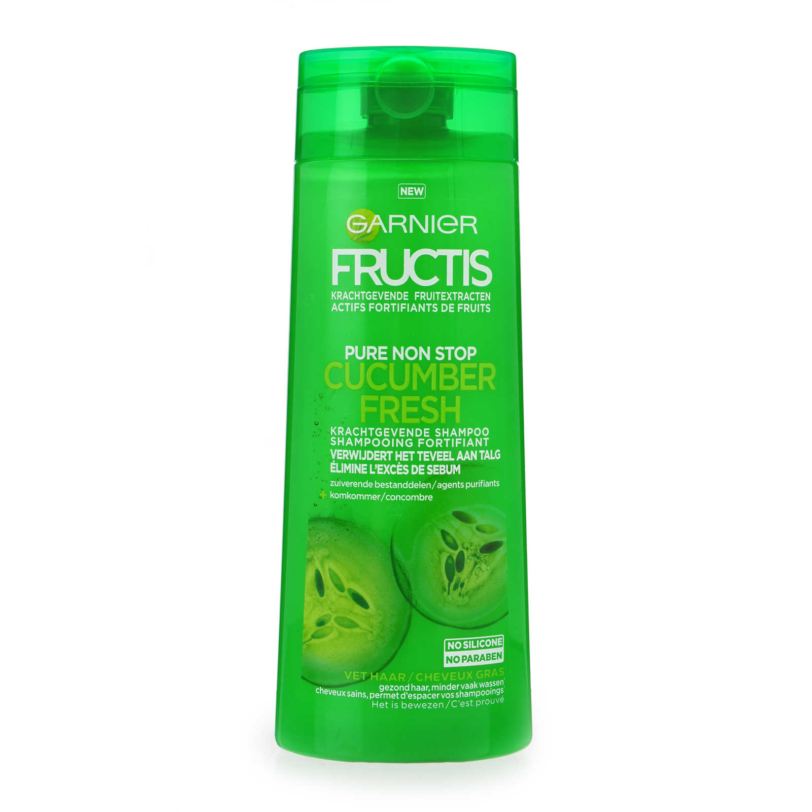 FRUCTIS SHAMPOING FORTIFIANT concombre cheveux gras