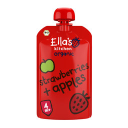 Aardbeien/Appels | Bio | 4 Maanden