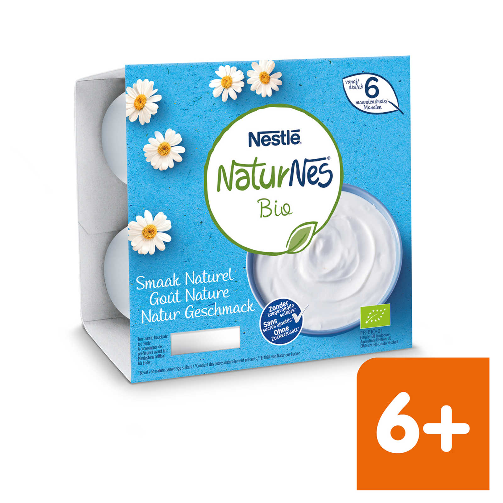 Nestle Naturnes Yaourt Nature Bio Www Delhaize Be