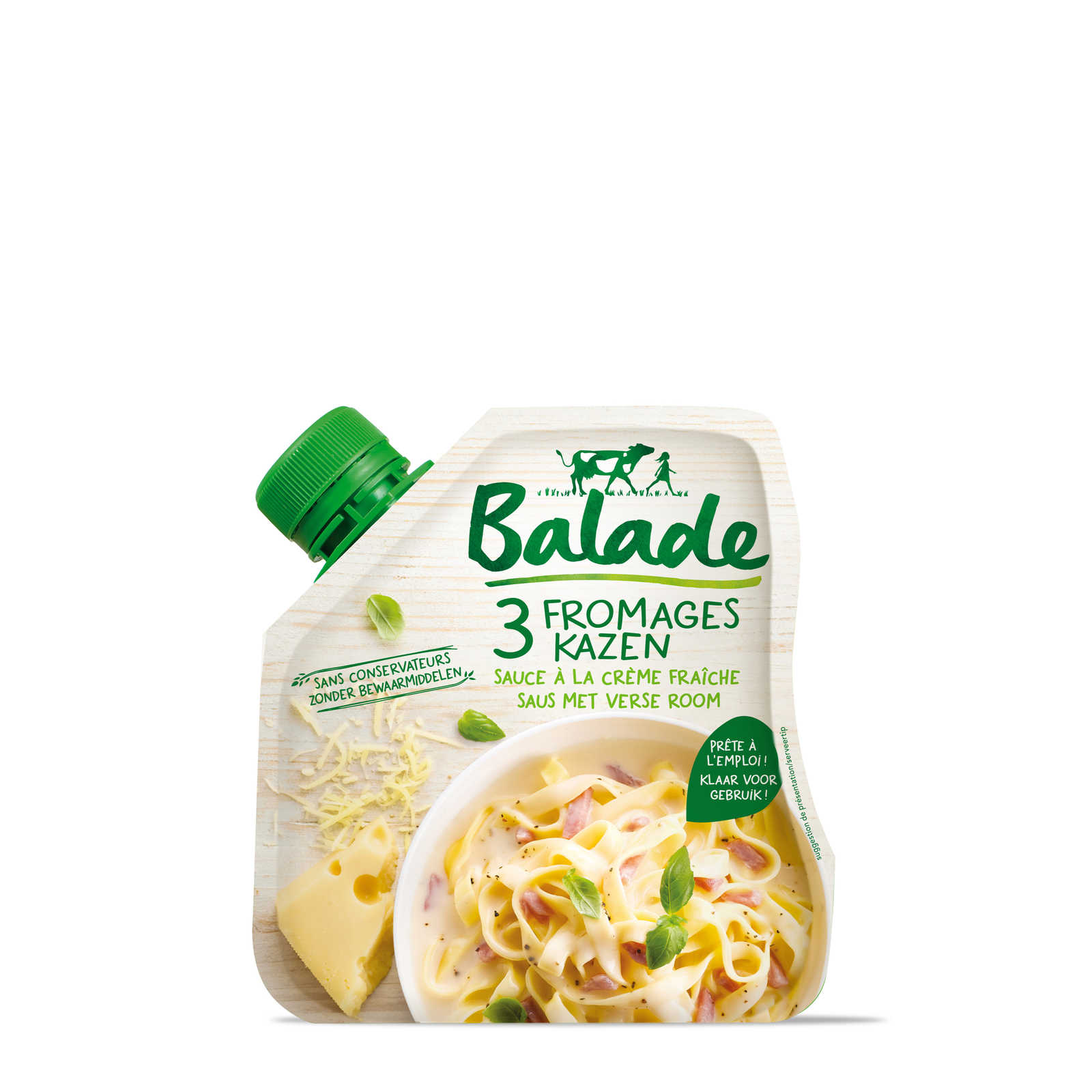 Balade 3 Fromages Sauce A La Creme Fraiche Www Delhaize Be