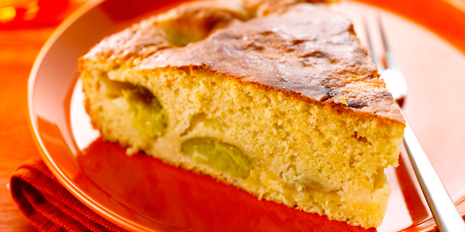 Gateau Aux Reines Claudes Et Au Fromage Blanc